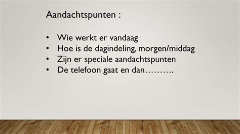 werkt de post vandaag.